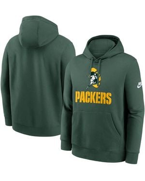 Nike Bay Packers Best Season Rewind Club Pullover Hoodie - Green