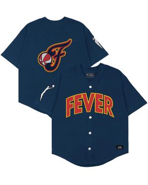 Playa Society And Indiana Fever Baseball Fashion Jersey - Blue