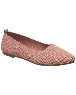 French Connection Caputo Knit Flats - Pink