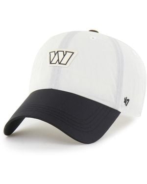 '47 Washington Commanders Modernia Clean Up Adjustable Hat - White