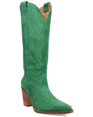 Dingo The Duke Leather Boot - Green