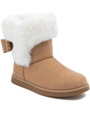 Juicy Couture Kizzy Cold Weather Booties - Natural