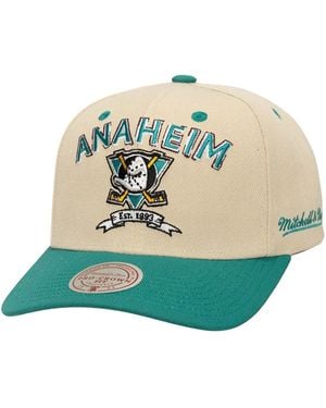 Mitchell & Ness Â Anaheim Ducks Soul Legacy Defined Two-tone Pro Crown Adjustable Hat - Green