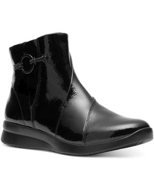 Clarks Collection Ellowyn Deva Wedge Booties - Black