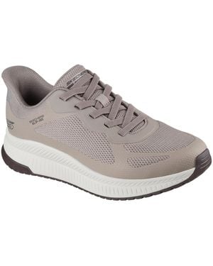 Skechers Slip-ins: Bobs Sport Squad Chaos 4 Casual Sneakers From Finish Line - Gray