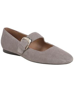 Naturalizer Cosmic Square Toe Mary Jane Ballet Flats - Brown