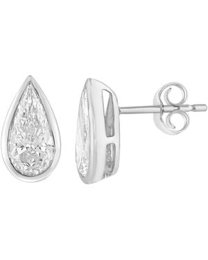 Effy Lab Grown Diamond Pear Stud Earrings (1-7/8 Ct. T.w. - White