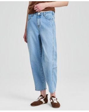 And Now This Now This The Barrel Jeans - Blue