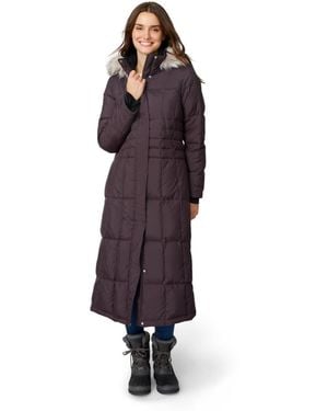 Free Country Full Length Splendor Down Jacket - Multicolor