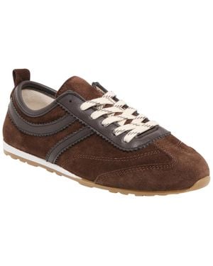 Dolce Vita Viper Lace-up Low Profile jogger Sneakers - Brown
