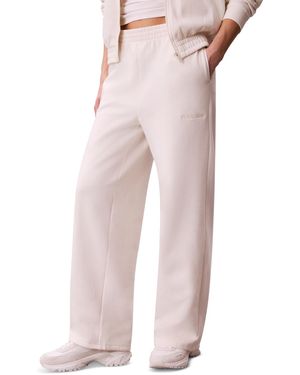 Calvin Klein Brushed Straight Leg sweatpants - Pink