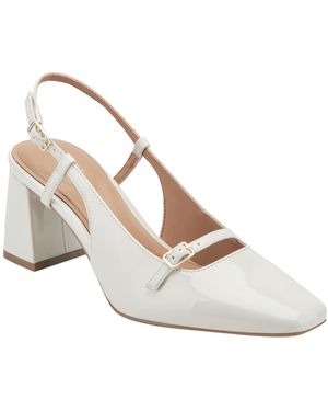 Rockport Total Motion Darby Slingback Mary Jane Dress Pumps - Metallic