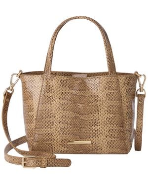 Brahmin Mona Bonaire Small Tote Bag - Brown