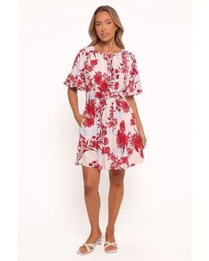 Petal & Pup Simmons Mini Dress - Red