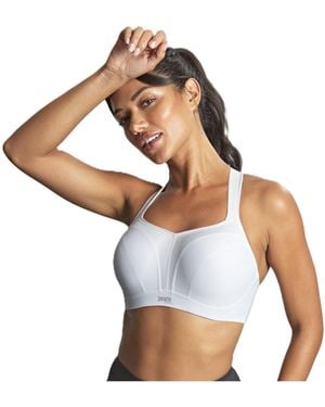 Panache Power 5021 Underwire Sports Bra - White