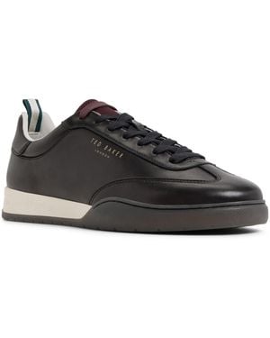 Ted Baker Kenwood Lace Up Sneakers - Black