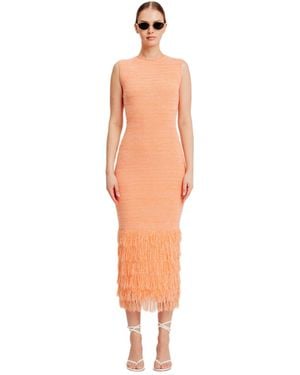 Torn By Ronny Kobo Simone Dress - Gray