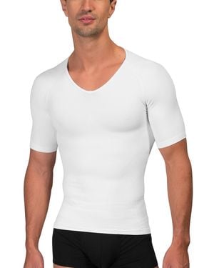 Rounderbum Seamless Compression T-shirt - White
