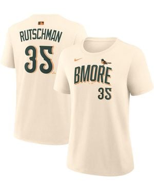 Nike Gunnar Henderson Baltimore Orioles 2026 City Connect Name Number T-shirt - Natural