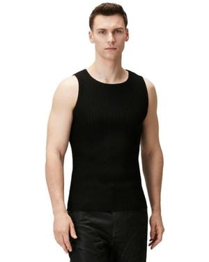 Pcfg Knit Tank Top - Black