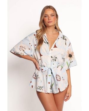 Petal & Pup Luisa Romper - White