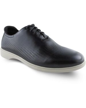 Deer Stags Valencia Comfort Perforated Dress Oxford - Black