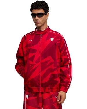 PUMA Ferrari 20 Years Of Red T7 Woven Jacket