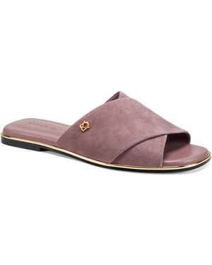 Donna Karan Harriet Slip-on Flats - Purple
