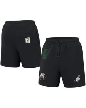 Staple Nba X Milwaukee Bucks Home Team Shorts - Black