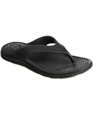 Totes Ara Thong Sandals - Black