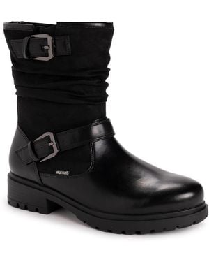 Muk Luks Scarlett Sabrina Boots - Black