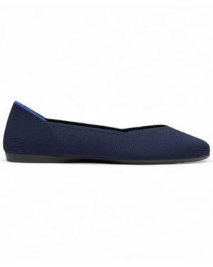 Rothy's Daily Round Toe Flats - Blue