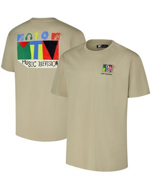 FREEZE MAX Mtv Color Blocking Loose Fit T-shirt - Green