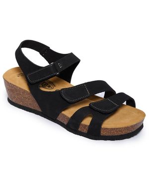 Plakton Platform Sandal Ash - Black
