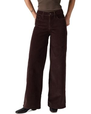 Levi's 318 Shaping Stellar-stretch Wide-leg Jeans - Brown