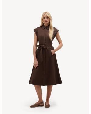 Hobbs Kristen Belted Shirt Dress - Multicolor