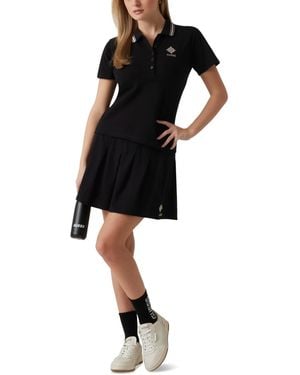 Guess Suzanne Pleated Pull-on Tennis Skirt - Black