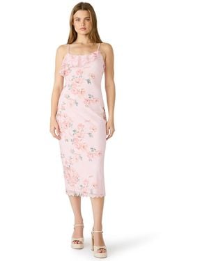 Steve Madden Juliany Printed Dress - Pink