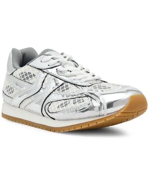 Steve Madden Pager Lace-up Sneakers - White