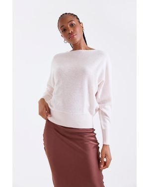 1982 Alaia Long Sleeve Cashmere Sweater - White