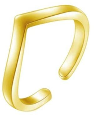 petit moments Isla Toe Ring - Metallic