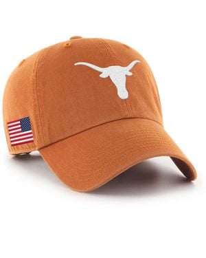 '47 Texas Longhorns Americana Heritage Clean Up Adjustable Hat - Orange