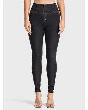 Freddy High-rise Sculpting Skinny Jeans - Black