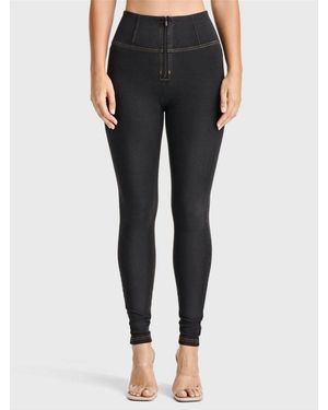Freddy High-rise Sculpting Skinny Jeans - Black