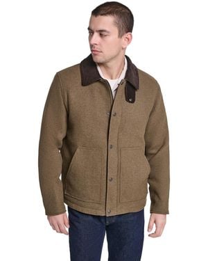 Levi's Wool Blend Cord Collar Depot Jacket - Brown