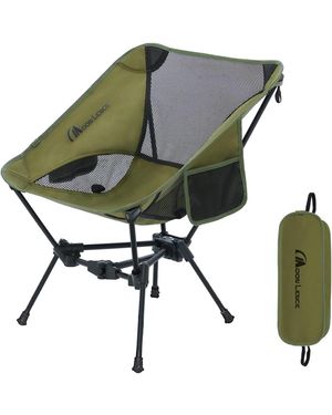 Piscifun Portable Camping Chair Backpacking Chair - Green