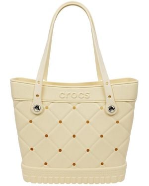 Crocs™ Medium Quilted Tote - White