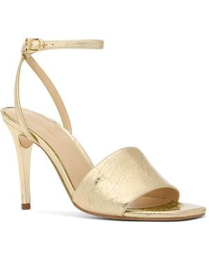 Michael Kors Elyse Heeled Sandals - Metallic