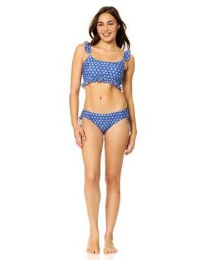 Raisins Lily Pull On Swim Bikini Top Bottoms - Blue
