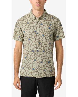 O'neill Sportswear Original Eco Print Standard Shirt - Brown